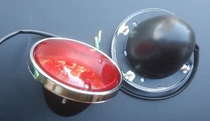 Landcruiser FJ40, round tail light, lamp set. 1965-1972.Genuine Toyota. - Picture 1 of 6