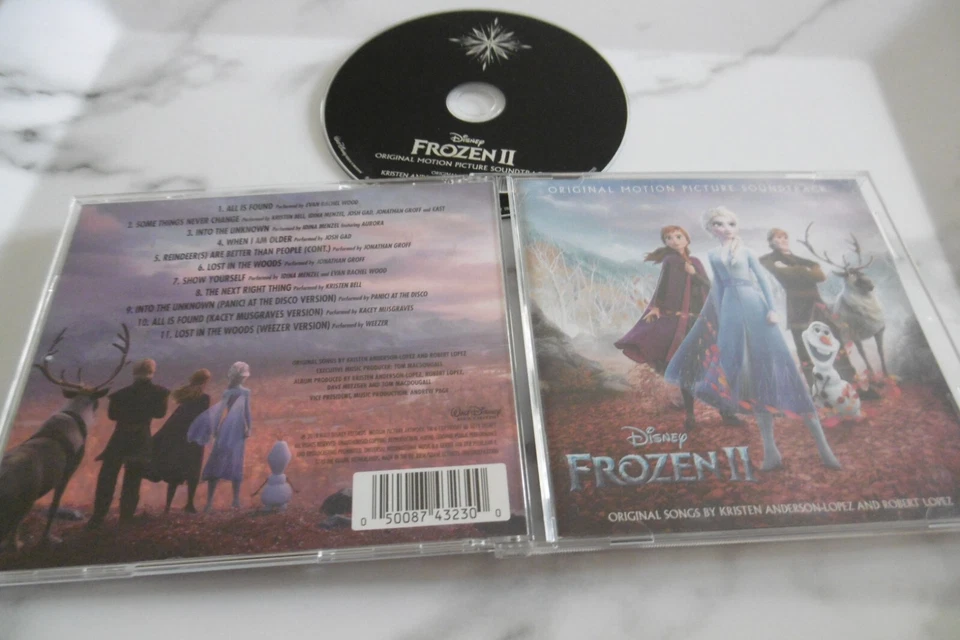 FROZEN II 2 FILMMUSIK SOUNDTRACK CD 2019 WALT DISNEY WEEZER IDINA MENZEL - Bild 1 von 1