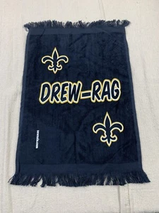 VINTAGE NEW ORLEANS SAINTS DREW-RAG DREW BREES CLOTH RALLY TOWEL Saints NFL - Picture 1 of 3