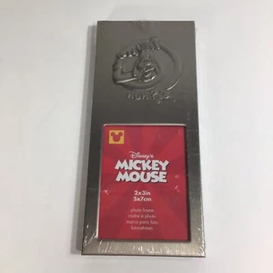 Disney Goofy Gebürstetes Nickel 2” x 3” Fotorahmen Versiegelt - Bild 1 von 7