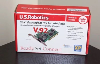 US Robotics 56k Faxmodem PCI for Windows Model 5699B - Image 1 of 4