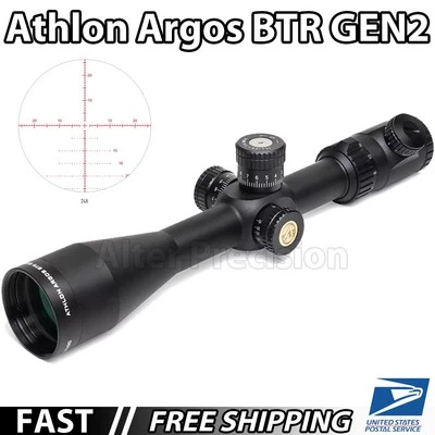 Mira para rifle Athlon Argos BTR Gen2 6-24x50 - APLR2 FFP IR MOA - 214062 Foto 1 de 4