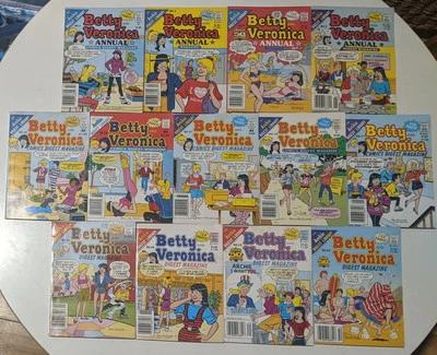Cómics 13x Betty & Veronica #2 #4 #5 #6 #35 #36 #37 #39 #41 #44 #46 #49 #50 Foto 1 de 2