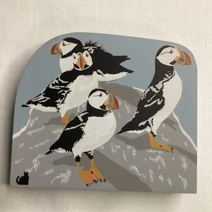 Puffin Family - The Cat’s Meow - Maine Coast - 1998 - Raro - Imagen 1 de 9