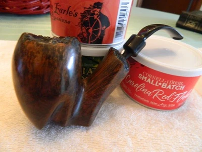 ESTATE PIPE (PREBEN HOLM) BEN WADE MATT ORIGINAL HAND MADE IN DENMARK   , USED - Image 1 of 4