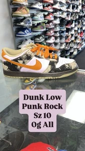 NIKE DUNK LOW DIGITAL CAMO PUNK ROCK RETRO OG IB2260-500 SZ 10 AUTHENTIC BOX - Picture 1 of 5