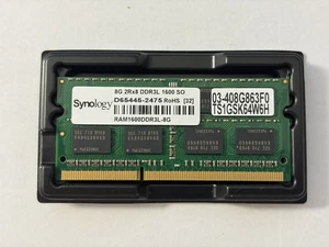 Synology DDR3L-1600 8GB SO-DIMM Memory Module (Authentic) - Picture 1 of 2