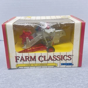 Vintage 1991 ERTL Farm Classics Case G Combine 1:43 Die-Cast Tractor NIB - Picture 1 of 4