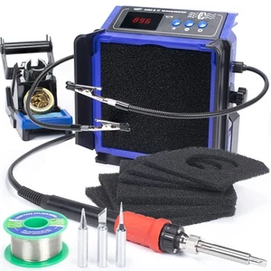 948DQ-III Fume Extractor Double Filtering with 110W Soldering Iron Station 2-... - Picture 1 of 7