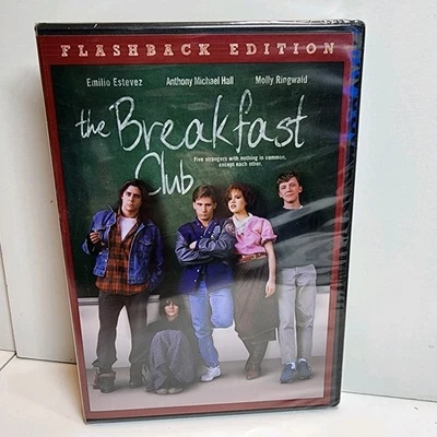 The Breakfast Club DVD New Sealed 1980's Nostalgic Movie John Hughes  - Image 1 of 2