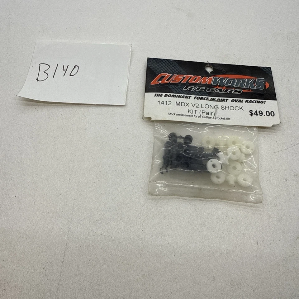 CSW1412  Custom Works MDX V2 Long Shock Set (2) for Outlaw 4 & Rocket 4 - Image 1 of 1
