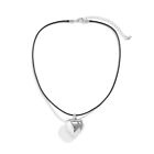 Heart Collarbone Chain Temperament Simple Cold Wind Silver Love-shape Necklace
