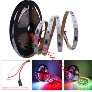 24V WS2811 60leds/m LED strip Addressable Digital RGB flexible non-waterproof 5M - Picture 1 of 5