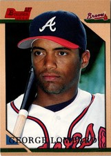1996 Bowman George Lombard #204 Atlanta Braves