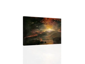 William Turner Mount Vesuvius - CANVAS or PRINT WALL ART - Picture 1 of 2