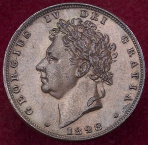 GB Farthing 1828 (J0205) - Picture 1 of 2