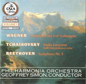 Wagner; Tchaikovsky; Beethoven - Orchestral Masterpieces, Volume 1 (CD 1986)