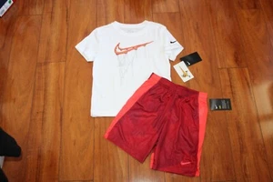 NWT BOYS NIKE SZ 7 SHORTS, SHIRT - Picture 1 of 5