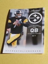 2012 Panini Prestige Ben Roethlisberger #150 Pittsburgh Steelers