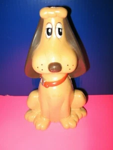 Vintage 1986 Pound Puppies Plastikhund Hundebank TONKA HG Spielzeug mit Steckstopfen - Bild 1 von 6