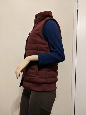  Patagonia Mock Neck Vest Size Medium Color Sangria Red - Image 1 of 4