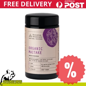 Evolution Botanicals Organic Maitake 100g Mushroom Extract Powder EXP 25/01/25 - Picture 1 of 5