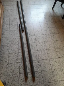 Mats d'antenne en PVC (aussi Alu) ; Qualité militaire; Montage par emboitement. - Photo 1/1