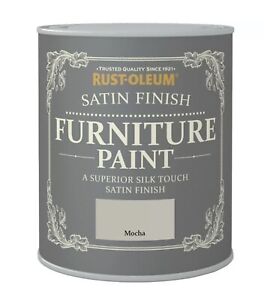Rust-oleum Satin Mocha Satin Furniture Paint 750ml⭐️Best Price