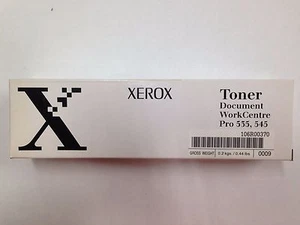 Xerox 106R00370, 2x Toner Cartridge Black, WorkCentre Pro 535, Pro 545 Original - Photo 1/1