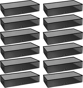 Lot de 6 couvercles de registre de sol piège, hottes d'aération de sol pour sol, mur, plafond ven - Photo 1/12