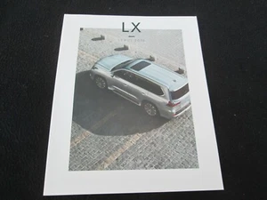 2018 Lexus LX Brochure LX570 & '18 LX with Luxury Package US Sales Catalog - Picture 1 of 3