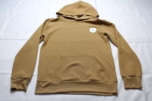 Layer 8 Boys Long Sleeve Waffle Weave Banded Hem Hoodie AC2 Bistre Large NWT - Picture 1 of 3
