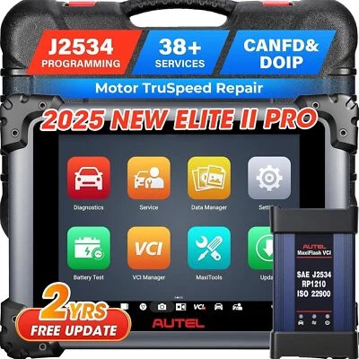Autel MaxiSys Elite II PRO as MS919 Ultra Professional ALL SYSTEM ECU Key Programmer - Image 1 of 4