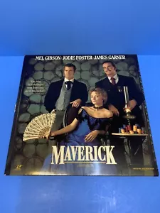 Maverick Laser Disc Movie LD 2 Discs - Picture 1 of 3