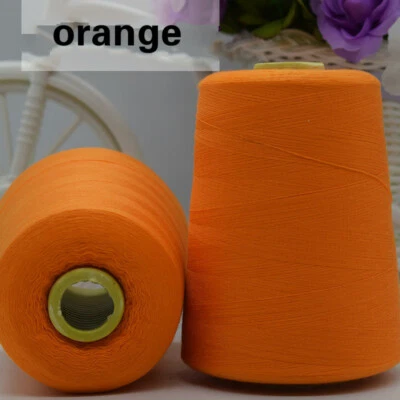 8000 Yard Overlocker Sewing Thread Embroidery Machine Line Quilting Single White - Image 1 of 4