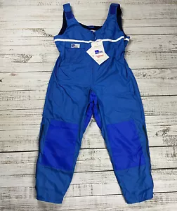 NWT 1985 HENRI LLOYD FAIRWEATHER VERSATECH HIGH FIT TROUSERS BIBS SAILING SZ XXL - Picture 1 of 14
