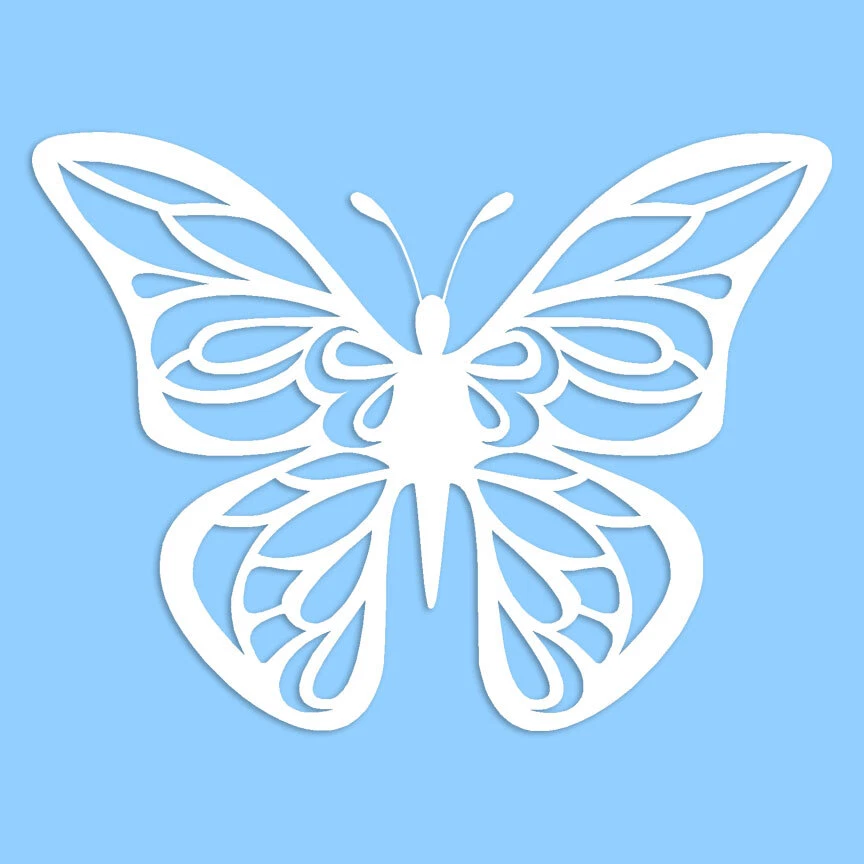 Monarch Butterfly - Decal Sticker - Multiple Colors & Sizes - ebn7045 - Image 1 of 1