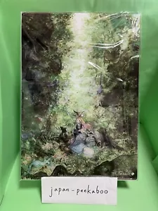 Yoshitaka Amano Exhibition A3 Acrylic Plate (party) from final fantasy 9 - Picture 1 of 5