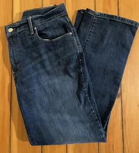 Levi's 505 Woman's Size 14 Straight Leg Dark Wash - Picture 1 of 6