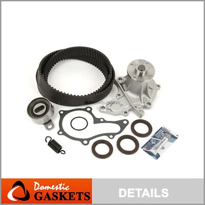 适用于 93-97 丰田卡罗拉 Geo Prizm 1.6 升 DOHC 定时皮带套件 水泵 4AFE — 第 1/4 张图片