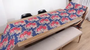Roller Print On Cotton Fabric Uzbek 10.00 meters VINTAGE FAST Shipment 14820 - Picture 1 of 5