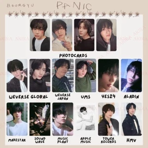 TXT TOMORROW X TOGETHER BEOMGYU’s Mixtape PANIC ALBUM & POB PHOTO CARD OFFICIAL - Bild 1 von 17