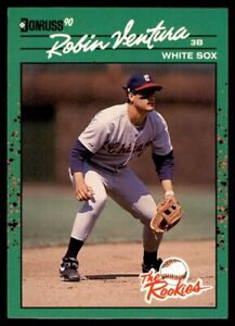 1990 Donruss Rookies #15 Robin Ventura White Sox *860