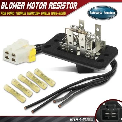 Resistencia del motor del soplador de calefacción para Ford Taurus Mercury Sable 1996 1997 1998-2005 Foto 1 de 4