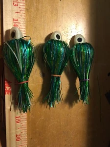 High Percentage Big Eyes Salmon Trolling Flies Pack Of 2- 4” Unrigged - Picture 1 of 7