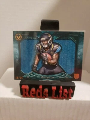 2014 Topps Valor Rookie Jumbo Relics Discipline 10/25 Marqise Lee Jaguars  - Image 1 of 4