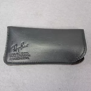 Vintage Ray Ban Wayfarer Bausch & Lomb Black Soft Pouch Slip Case Only - Foto 1 di 7