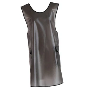 Waterproof Smock Hair Salon Apron Cooking Kitchen Bib Plastic Apron - Picture 1 of 11