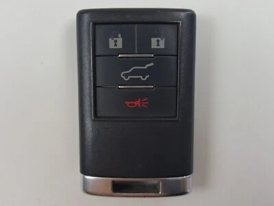 ORIGINAL CADILLAC CTS WAGON 08-13 OEM KEY LESS ENTRY REMOTE FOB DRIVER-2 ALARM - Image 1 of 4