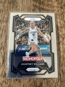 COURTNEY WILLIAMS 2024 Prizm Monopoly Card!!  #10  MINNESOTA LYNX - Picture 1 of 1
